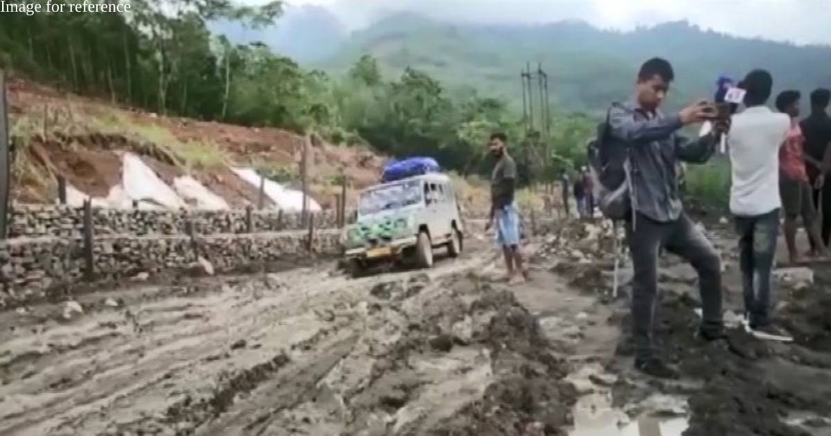 Assam: Restoration works of damaged roads on full swing in flood-hit Dima Hasao